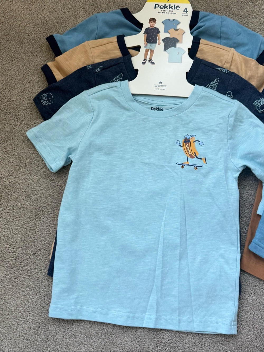 Boys'  Graphic Tee and Shorts - 4-Pack of each